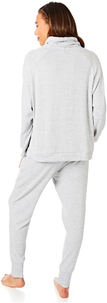 Light & Shade Pretty Woman Superweicher Snit-Zweiteiler-Pyjama für Damen, bequeme, warme, weiche Lou