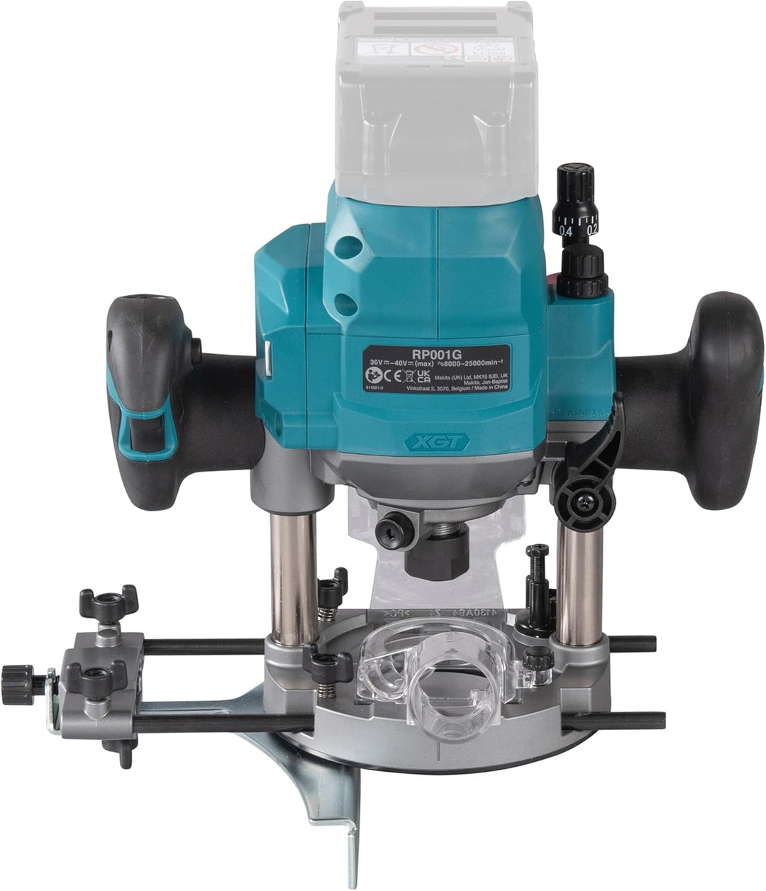 Makita RP001GZ Akku-Oberfräse 40V max. (ohne Ladegerät und Akkus)
