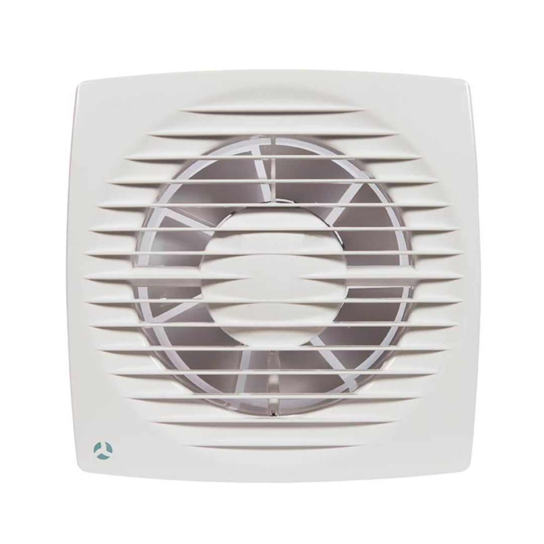 Airflow Aura 125HT Abluftventilator für das Badezimmer, Feuchtigkeitssensor (60-90% RH) mit Timer, l