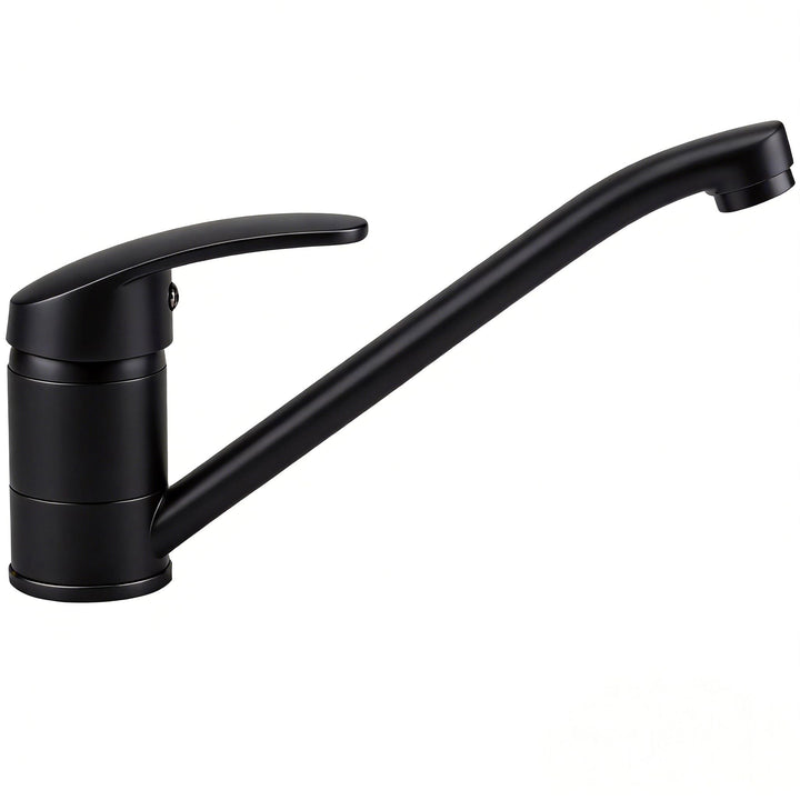 Küchenarmatur Wasserhahn Küche Schwarz mit Einhebelmischer Schwarz Schwarz (Neues Upgrade), Schwarz
