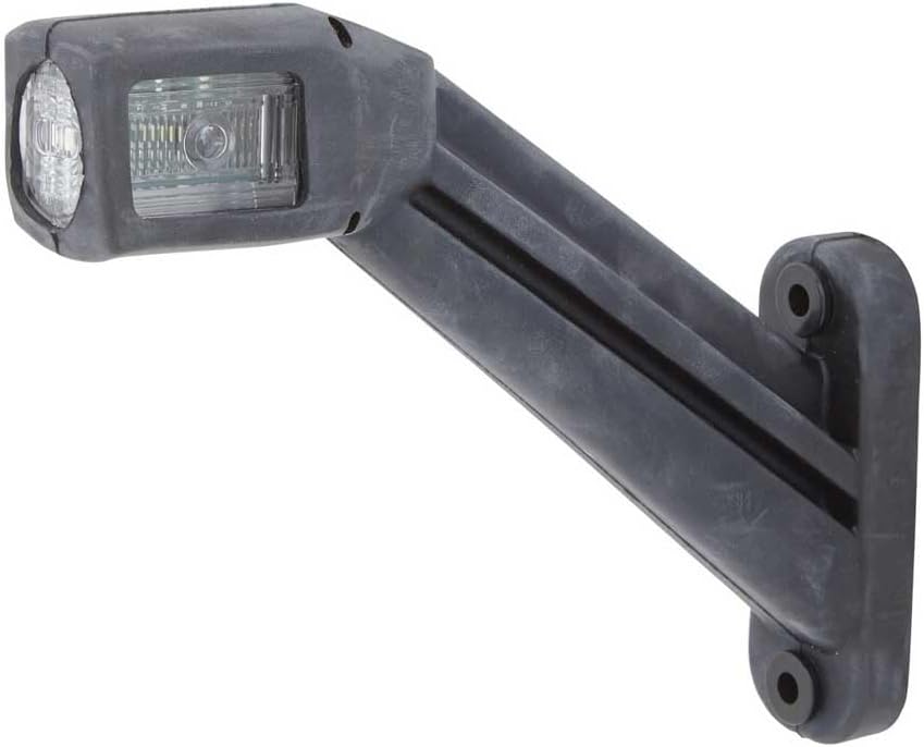 HELLA - Umrissleuchte - LED - 12/24V - Kabel: 2000mm - Stecker: AMP - 2-polig - links/seitlicher Anb