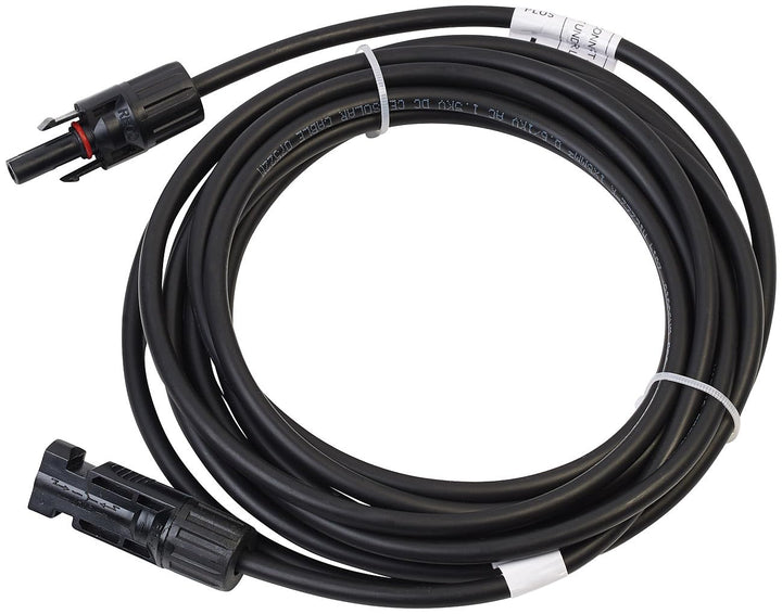 revolt PV Kabel: Solar-Verlängerungskabel, MC4-kompatibel, 2X 6 mm² (10 AWG), 5 m, IP68 (Solar Kabel