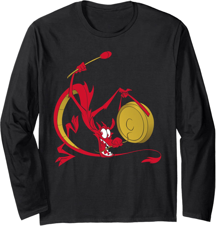 Disney Mulan Mushu and Gong Langarmshirt