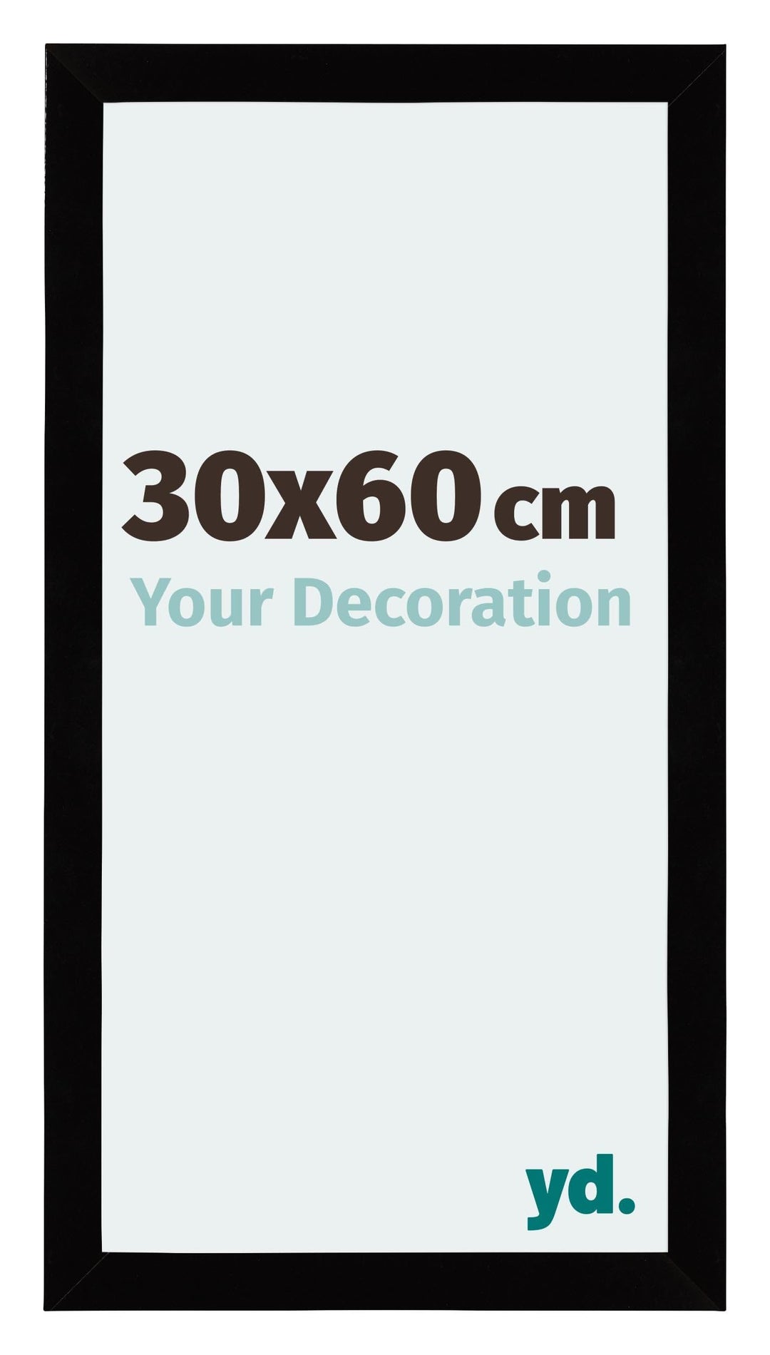 yd. Your Decoration - Bilderrahmen 30x60 cm - Bilderrahmen aus MDF mit Acrylglas - Antireflex - Ausg