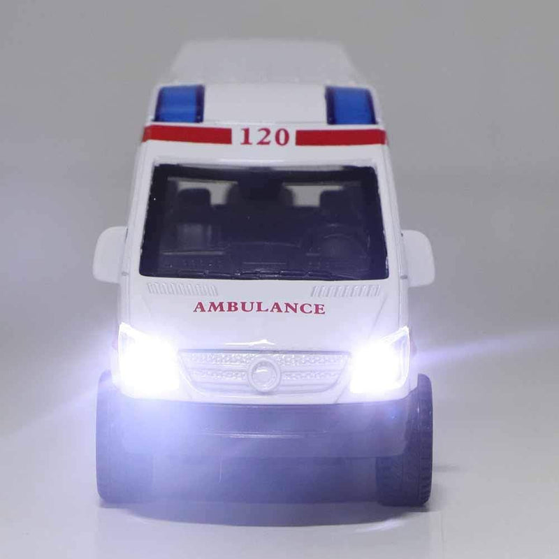 Cikonielf Krankenwagen Spielzeug Mini Simulation Krankenwagen Ambulance Krankenwagen Rettungswagen S