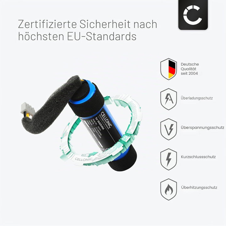 CELLONIC, Lautsprecherakku kompatibel mit JBL Tuner 2, IAA004NA (3350mAh, 3.7V) Ersatzakku IAA004NA