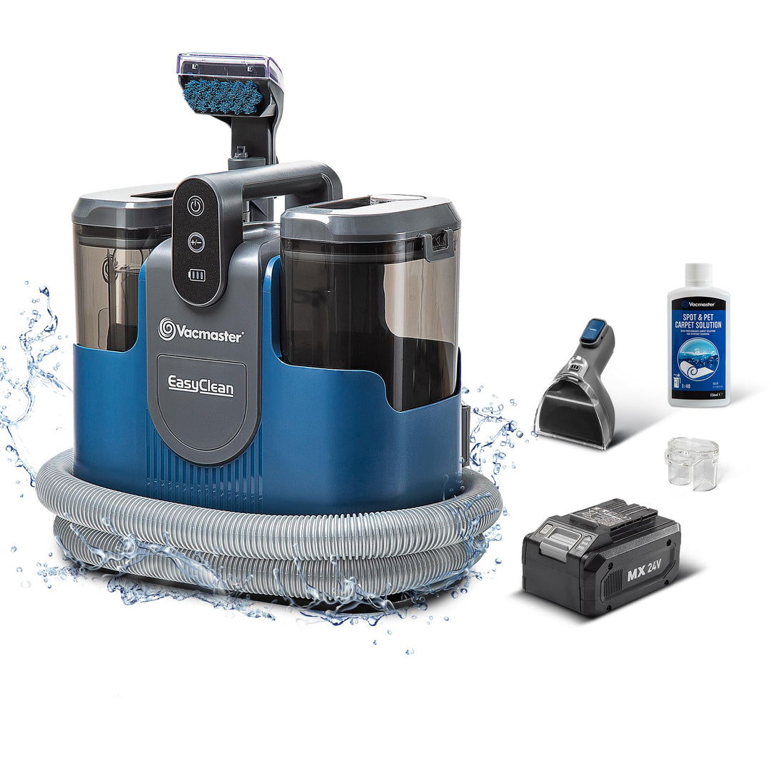 Vacmaster Kabelloser Waschsauger Teppichreiniger Fleckenreiniger für Teppiche, Vorleger, Polster, Tr