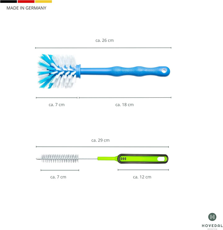 4er Set Reinigungsbürste, Spülbürste für Mixbehälter und Messer, Ideales Zubehör zum Reinigen von Kü