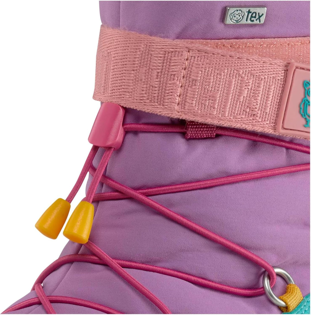 Affenzahn Schneestiefel Vegan Snowy wasserdicht, warm gefüttert, zum Reinschlüpfen, Grösse 21-32 25