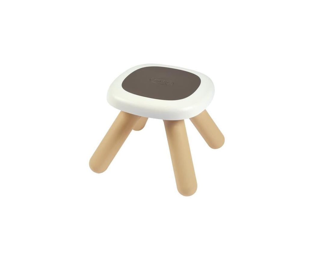 Smoby - Kid Hocker -softgrey – Design Kinderhocker für Kinder ab 18 Monaten, für Innen und Aussen, K