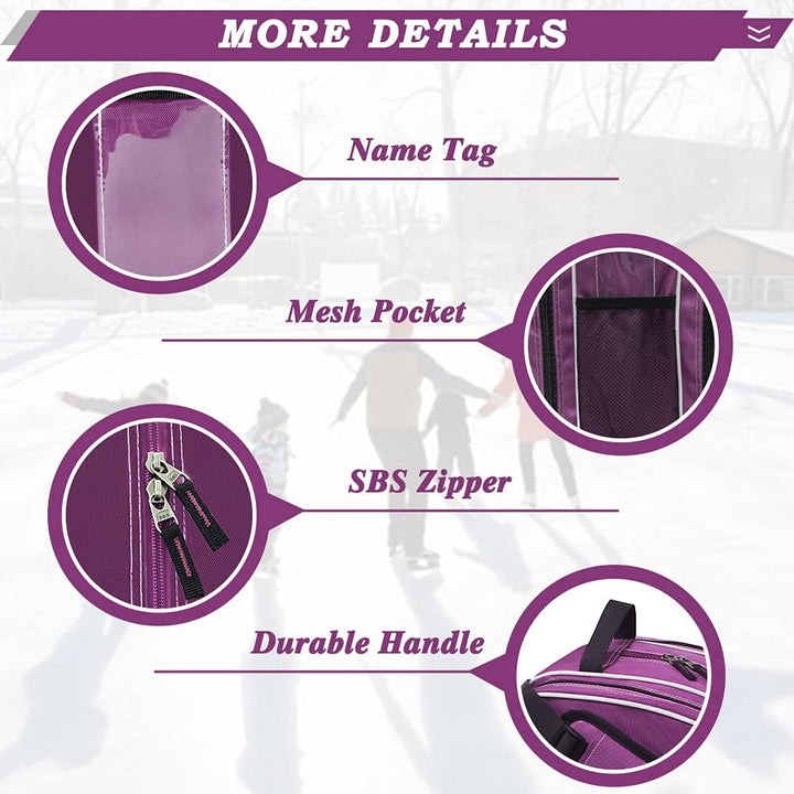 Inliner Tasche, Skischuhtasche Kinder, Rollschuhe Tasche, Tasche für Inliner, Eislauf Inliner Tasche