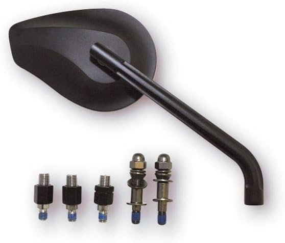 HIGHSIDER Spiegel PHOENIX 1 schwarz eloxiert