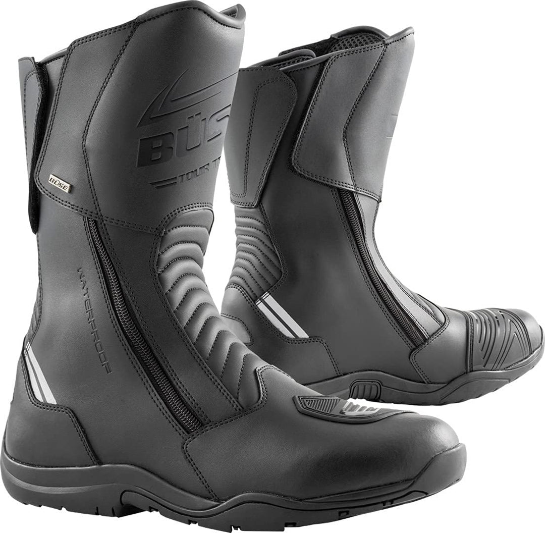 Büse B40 Evo Motorradstiefel, schwarz, 41 41 EU Schwarz, 41 EU Schwarz