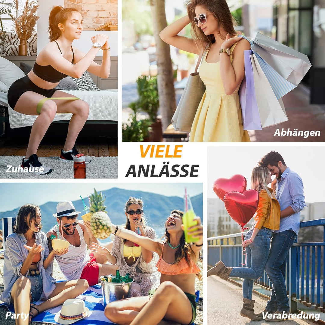 SIMIYA Radlerhose Damen Kurze Shorts Unter Kleid Rock Anti Scheuern Hotpants Kurze Leggings Damen Bo