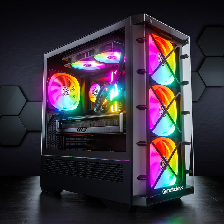 GameMachines Storm - Gaming PC - Intel® Core™ i7 14700KF - NVIDIA GeForce RTX 4060 Ti - Wasserkühlun
