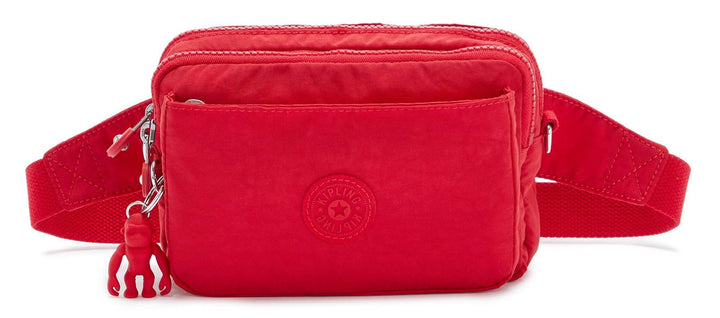 Kipling Damen Abanu Multi Crossbody, Red Rot, 19x13x8 cm (B x H T) EU Red Rouge, Red Rouge