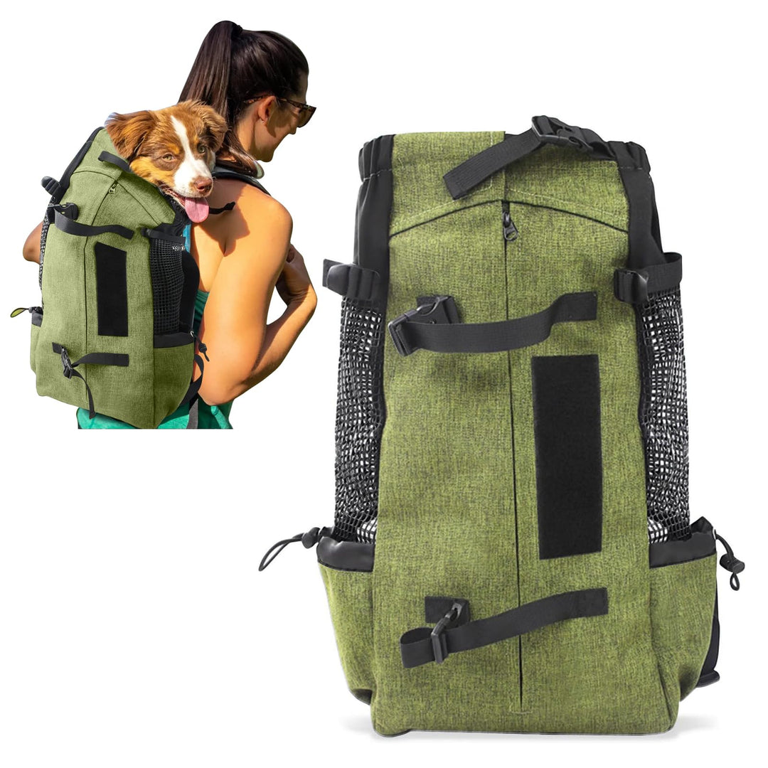 PETCUTE Hundetasche Hundetransporttasche Tragetasche für Hunde Katzen Wanderrucksack Seite Atmungsak