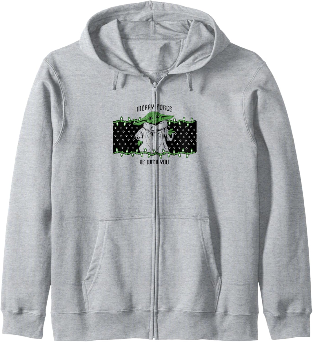 Star Wars: The Mandalorian Christmas Merry Force Be With You Kapuzenjacke