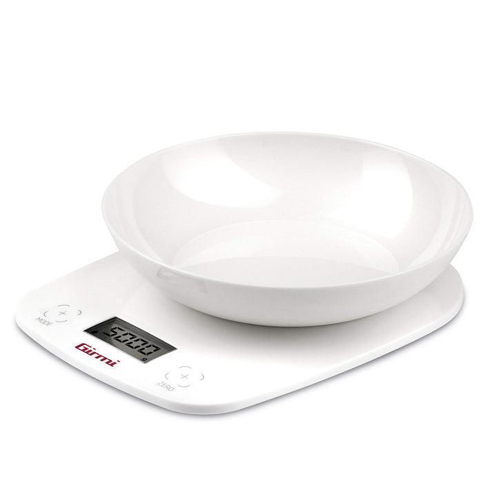 Girmi PS01 Küchenwaage, 0 W, Kunststoff, Weiss, Weiss