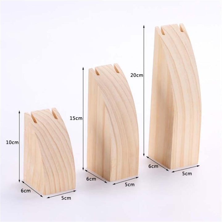 TOMYEUS Brillenhalter 3D Holzschnitzereien Sonnenbrillenanzeige Rack Regal Brillen Show Stand Halske