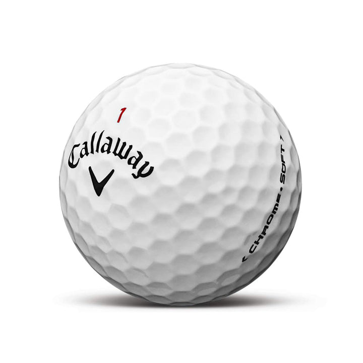 .Callaway Chrome Soft - Individuell Bedruckt mit Ihrem Text Bild oder Logo 12 Stk, 12 Stk