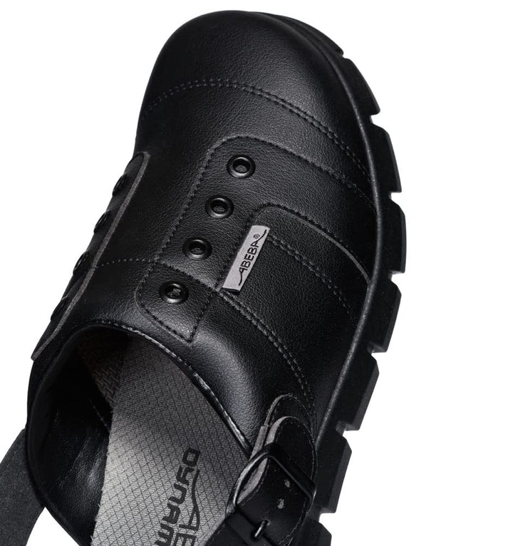 Abeba Clog 7361 - Dynamic Mikrofaser, schwarz zertifiziert 42 EU, 42 EU