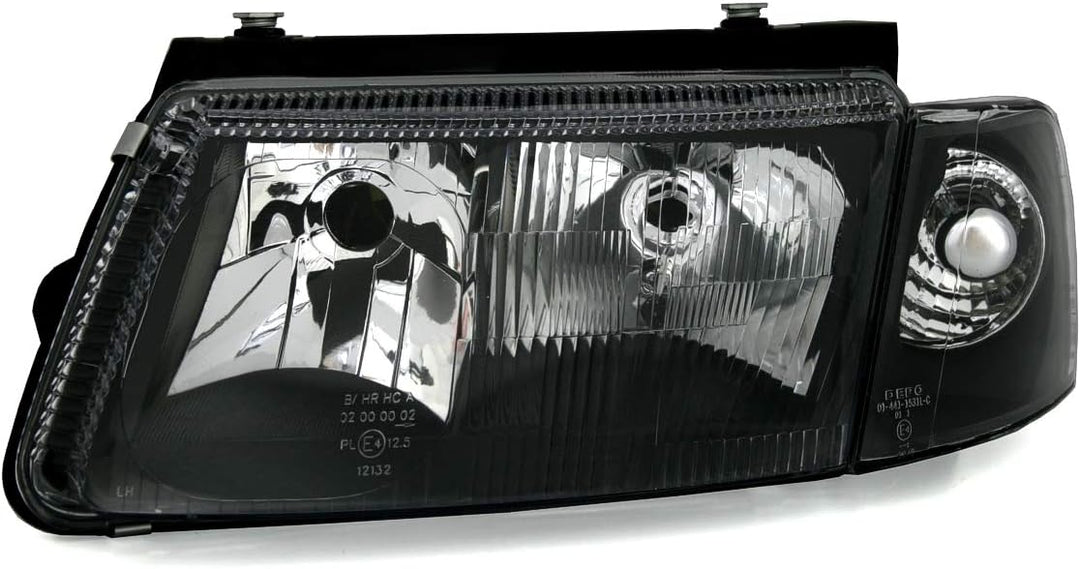 AD Tuning GmbH & Co. KG DEPO Scheinwerfer Set Klarglas Schwarz Frontblinker
