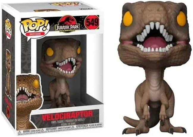 Funko Pop! Movies: Jurassic Park - Velociraptor - Vinyl-Sammelfigur - Geschenkidee - Offizielle Hand