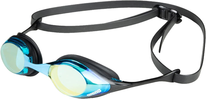 ARENA Herren Cobra Swipe Mirror Schwimmbrillen Einheitsgrösse AQUA-BLACK, Einheitsgrösse AQUA-BLACK