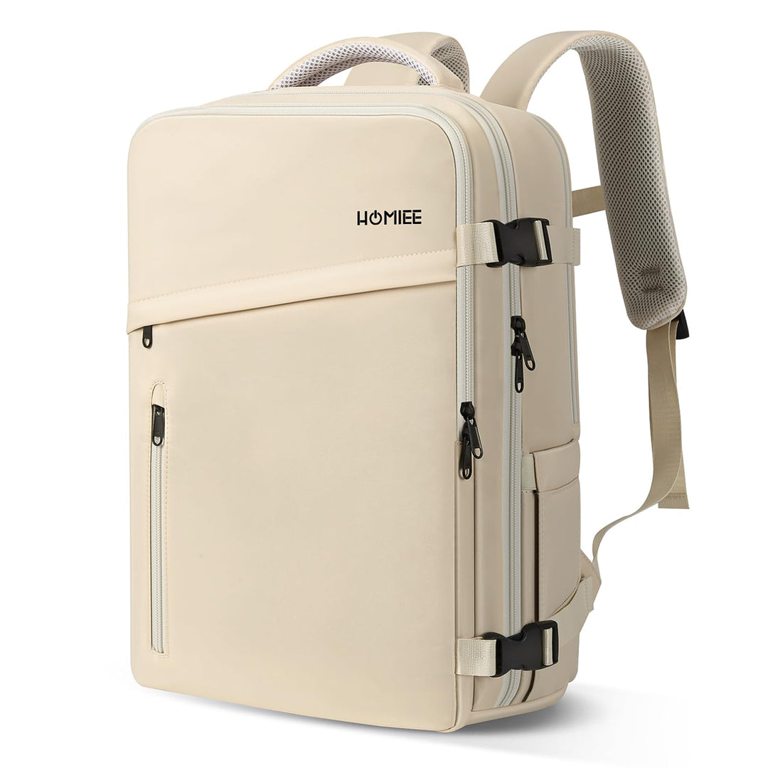 HOMIEE Reiserucksack Damen Herren Handgepäck Rucksack Flugzeug Wasserdicht Laptop Rucksack Gross Ruc