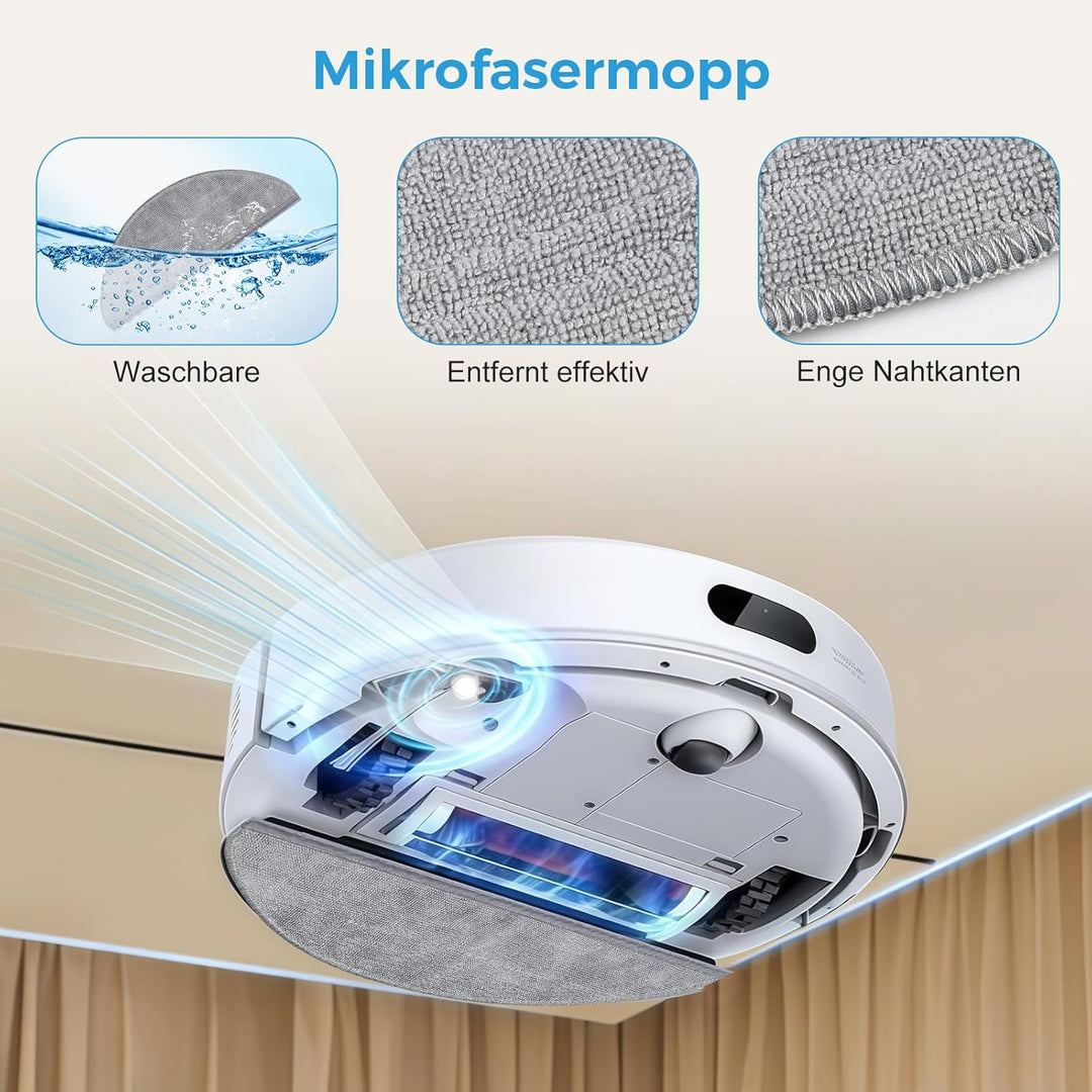 25 Stück Zubehör Set für Roborock Q7 L5+ / Q7 L5 / Q7 M5+ / Q7 M5 Saugroboter, Ersatzteile mit 1 Hau
