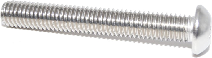 Flachrundkopfschrauben mit Innensechskant M4X4 100 Stück ISO 7380-1 A2 Edelstahl rostfrei Senkkopfsc
