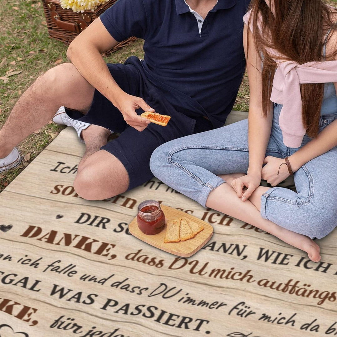 Geschenke für Ehemann, Kuscheldecke für Meinen Mann, Jahrestag Hochzeitstag Geburstag Geschenke für
