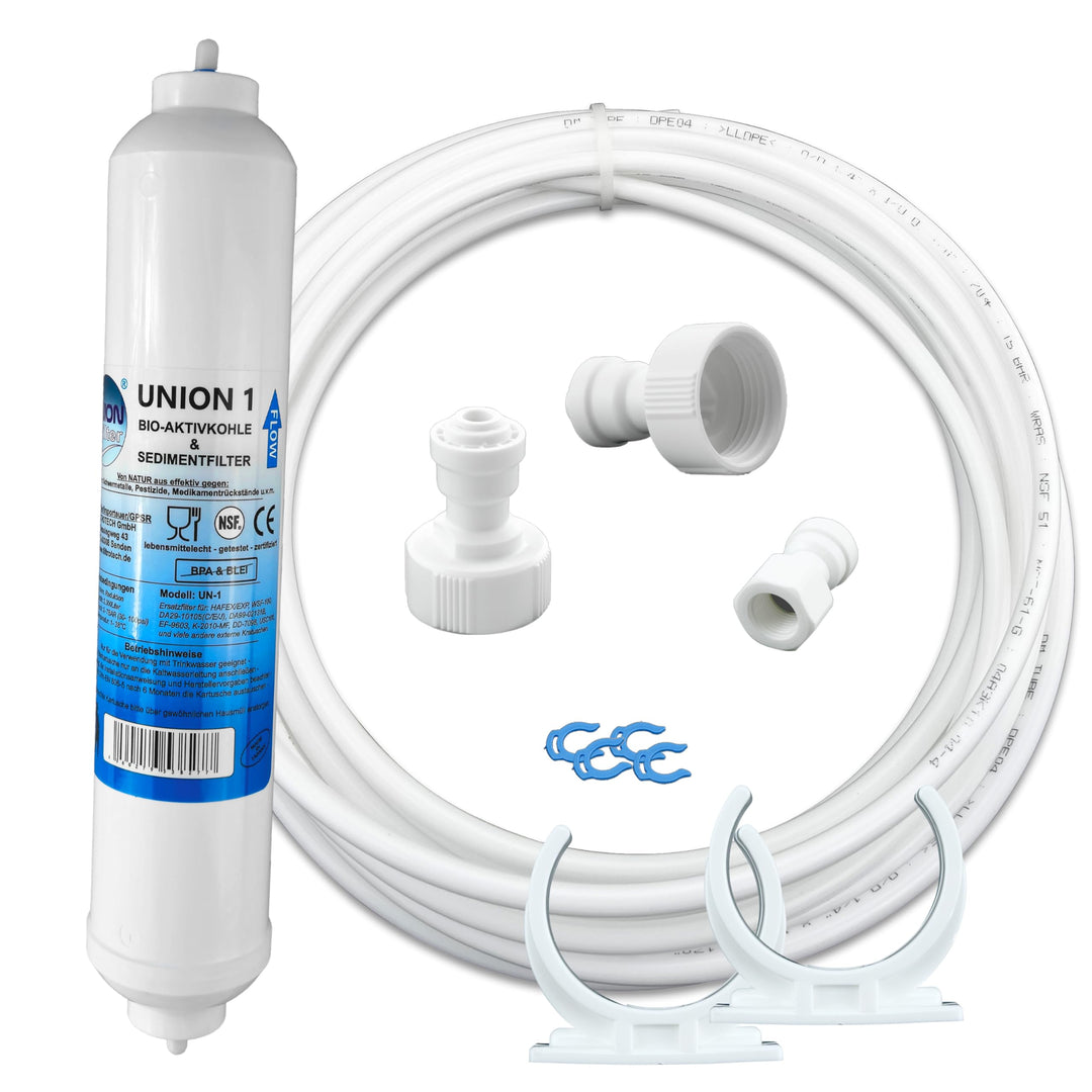 UN-1/AS5K. Wasserfilter Kühlschrankfilter für Samsung, Bosch, LG Side by Side. Externer Filter für K