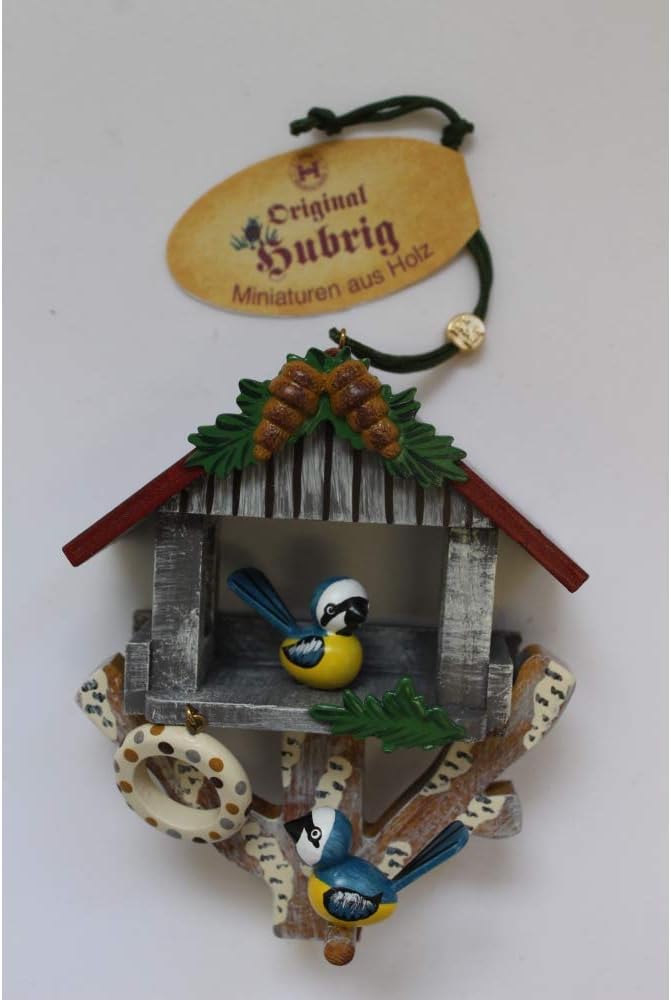 Hubrig Baumbehang Vogelhäuschen, 10cm hoch, Neuheit 2015