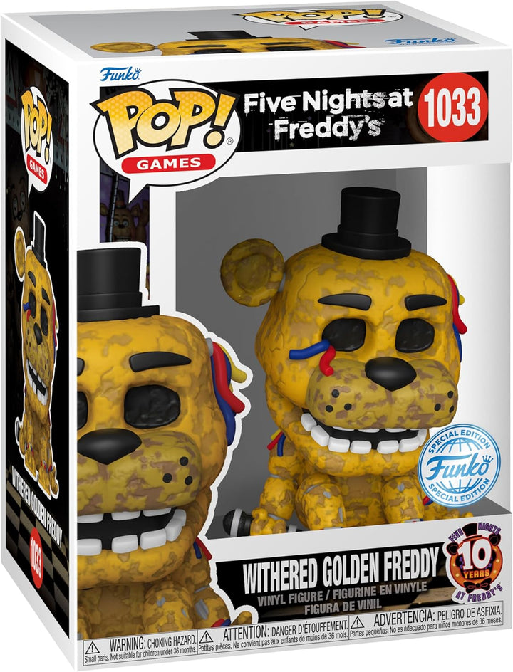 Funko Pop! Games: Five Nights at Golden Freddy&