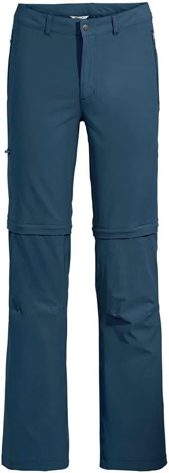 Vaude Herren Hose Men's Farley Stretch Zo Pants 46 Baltic Sea, 46 Baltic Sea