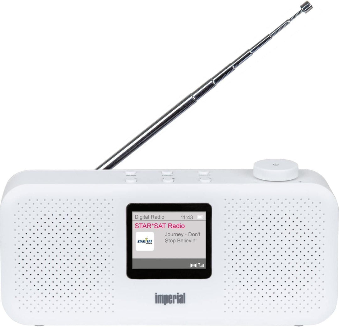 IMPERIAL DABMAN 16 - DAB Radio (DAB+ / DAB / UKW, Stereo, Digitalradio, Farbdisplay, Batteriebetrieb