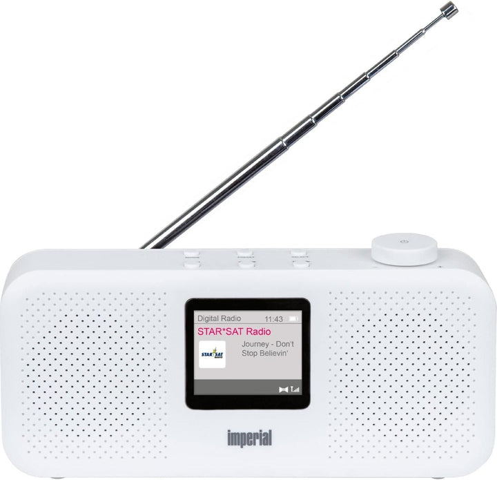 IMPERIAL DABMAN 16 - DAB Radio (DAB+ / DAB / UKW, Stereo, Digitalradio, Farbdisplay, Batteriebetrieb
