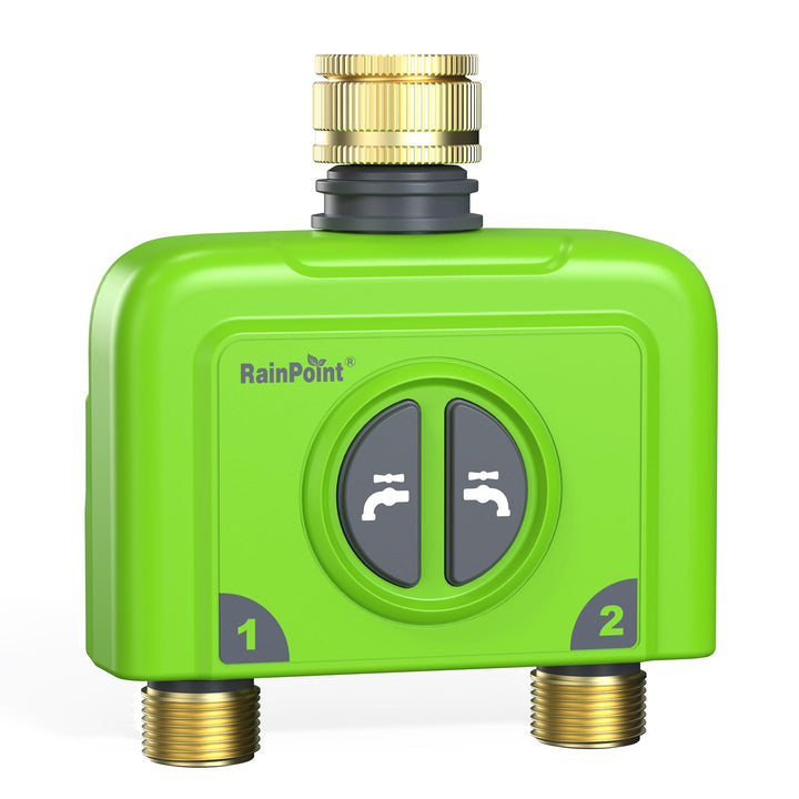 RAINPOINT Bewässerungscomputer WLAN 2 Ausgänge ohne Antennen-Gateway, Muss mit HWG023/HWG040 Gateway