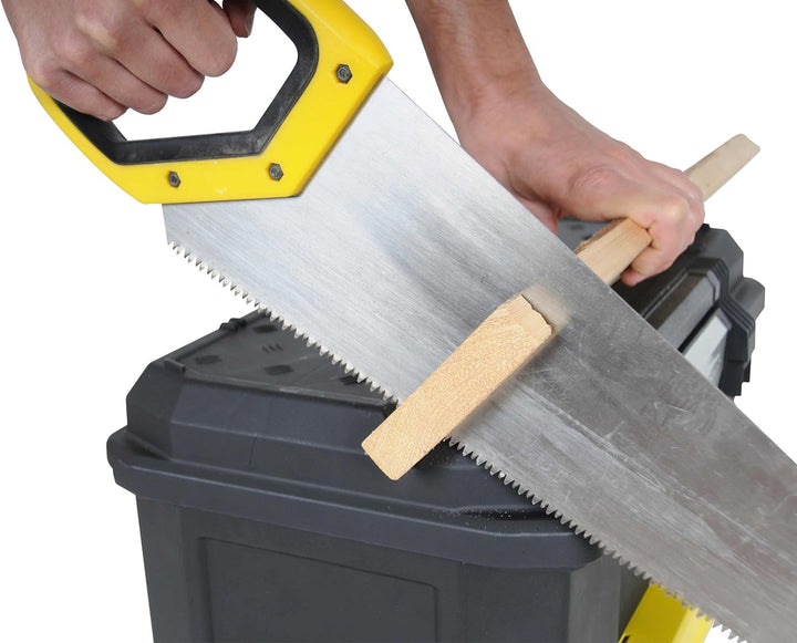Stanley Werkzeugkiste leer aus Kunststoff 1-70-316 – Werkzeugkoffer mit integrierter Schublade für K