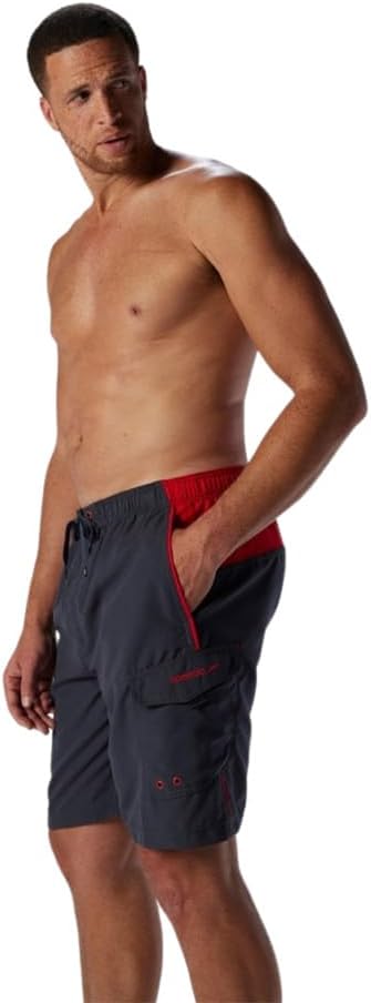 Speedo Herren Sport Volley Shorts Workout & Badehose Black, Grösse L S Herren, Sport Volley Workout
