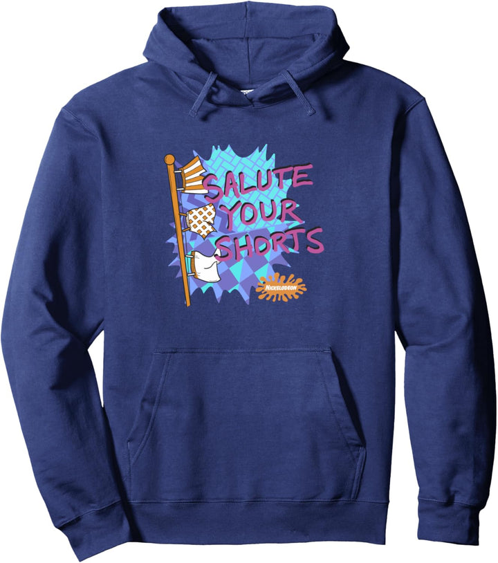 Salute Your Shorts Cartoon Poster Pullover Hoodie