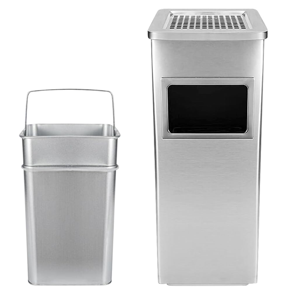 Abfalleimer für Hotelaschenbecher, Mülleimer, Abfalleimer, für den Aussenbereich, Schule, Büro, Rest