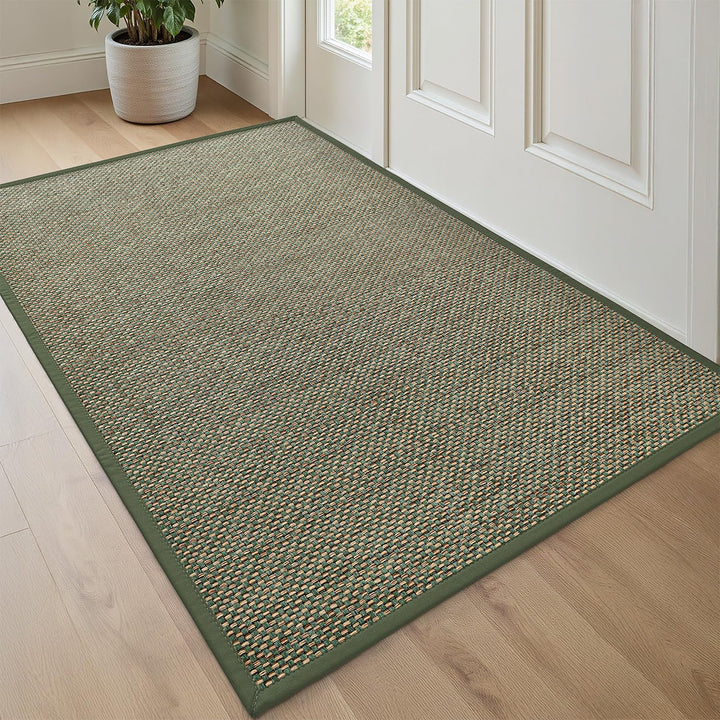 DEXI Fussmatte Innen 90 x 140 cm, rutschfest Schmutzfangmatte mit Gummirücken, absorbierend Fussmatt