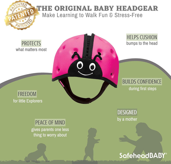 SafeheadBABY Preisgekrönter Säuglingssicherheitshelm, Babyhelm zum Krabbeln, Spazierengehen, ultrale