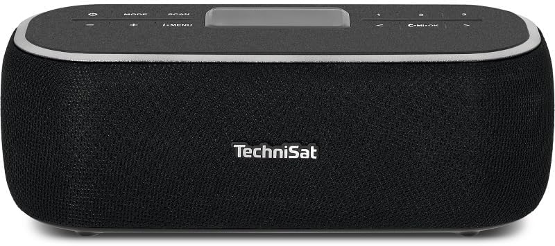 Bundle aus TechniSat DIGITRADIO BT 1 - tragbarer Bluetooth-Lautsprecher mit DAB+ Digitalradio, Akku,