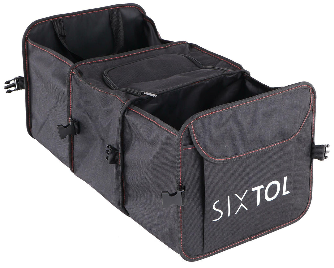 CAR COMPACT 5 THERMO | Kofferraum-Organizer, 5 Fächer, Thermotasche, faltbar | Kofferraumtasche | Zu