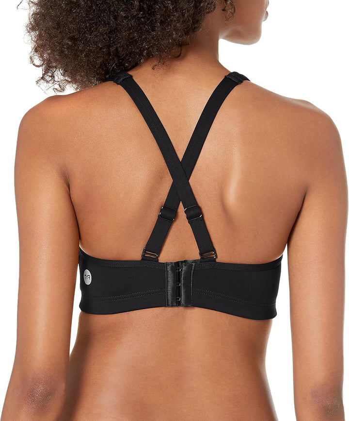 TYR Damen Womens Lily Top Solide Lilien-Oberseite S Schwarz, S Schwarz