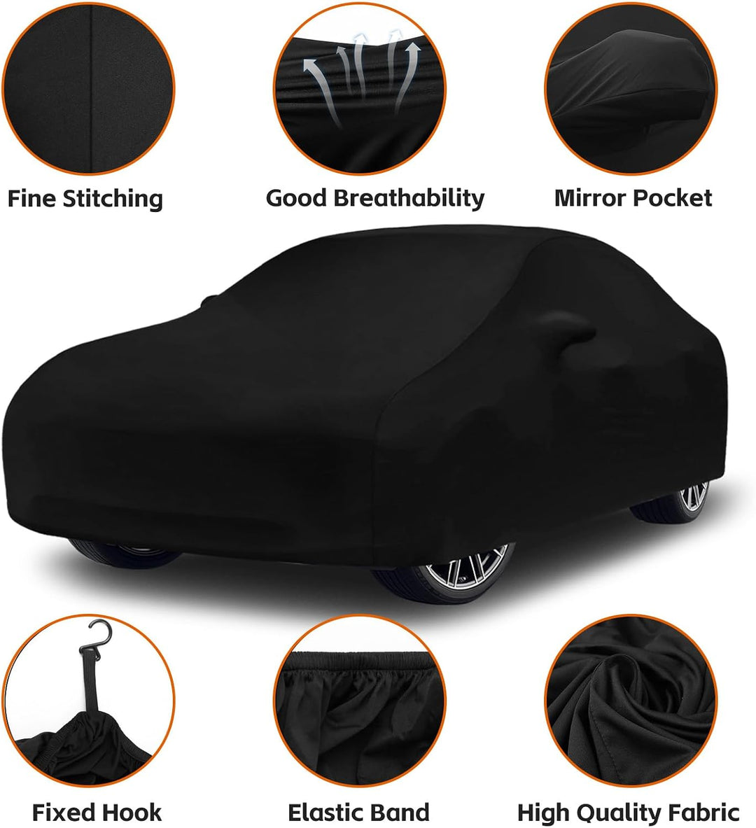 Autoabdeckung Indoor für Porsche Cayenne 2010-2026 | Elastisches Innenbereich Auto Abdeckplane Autop